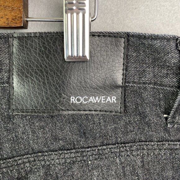 Rocawear Jeans Mens 36X30 Original Fit Straight Leg Dark‎ Wash Denim 100% Cotton - Picture 8 of 10